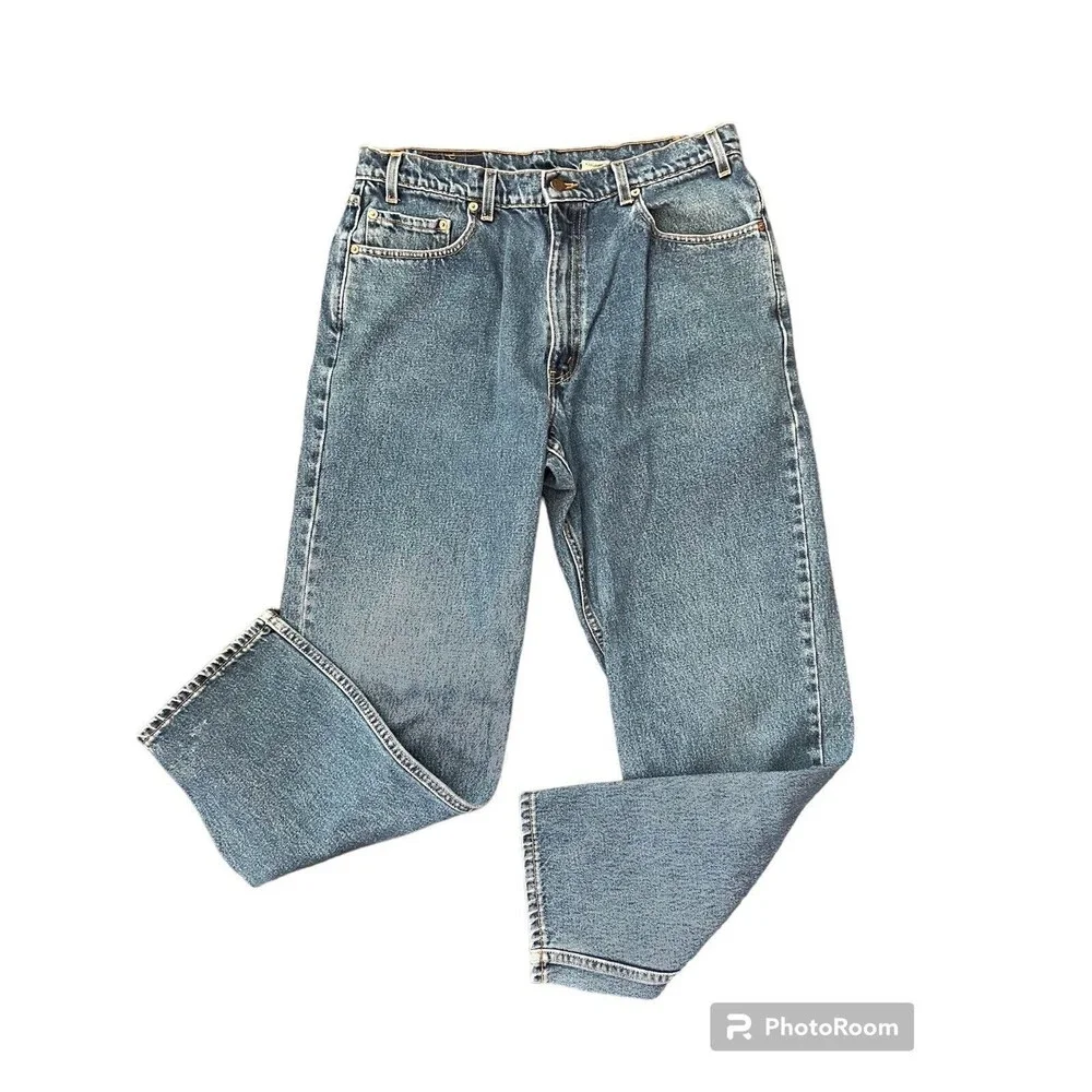 Levis 550 Men's Relaxed Straight Leg Zipper Fly Jeans 36x32